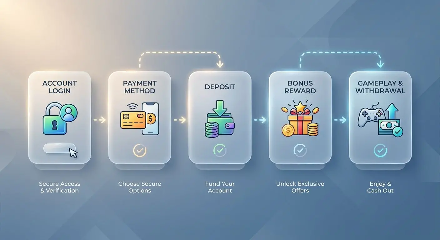 Steg för steg för att aktivera en deposit bonus